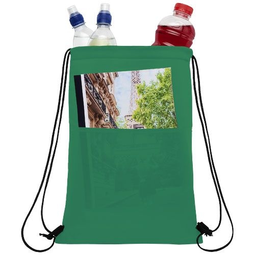 PF120495-9Oriole Kuehltasche mit Kordelzug 5L_ gruen