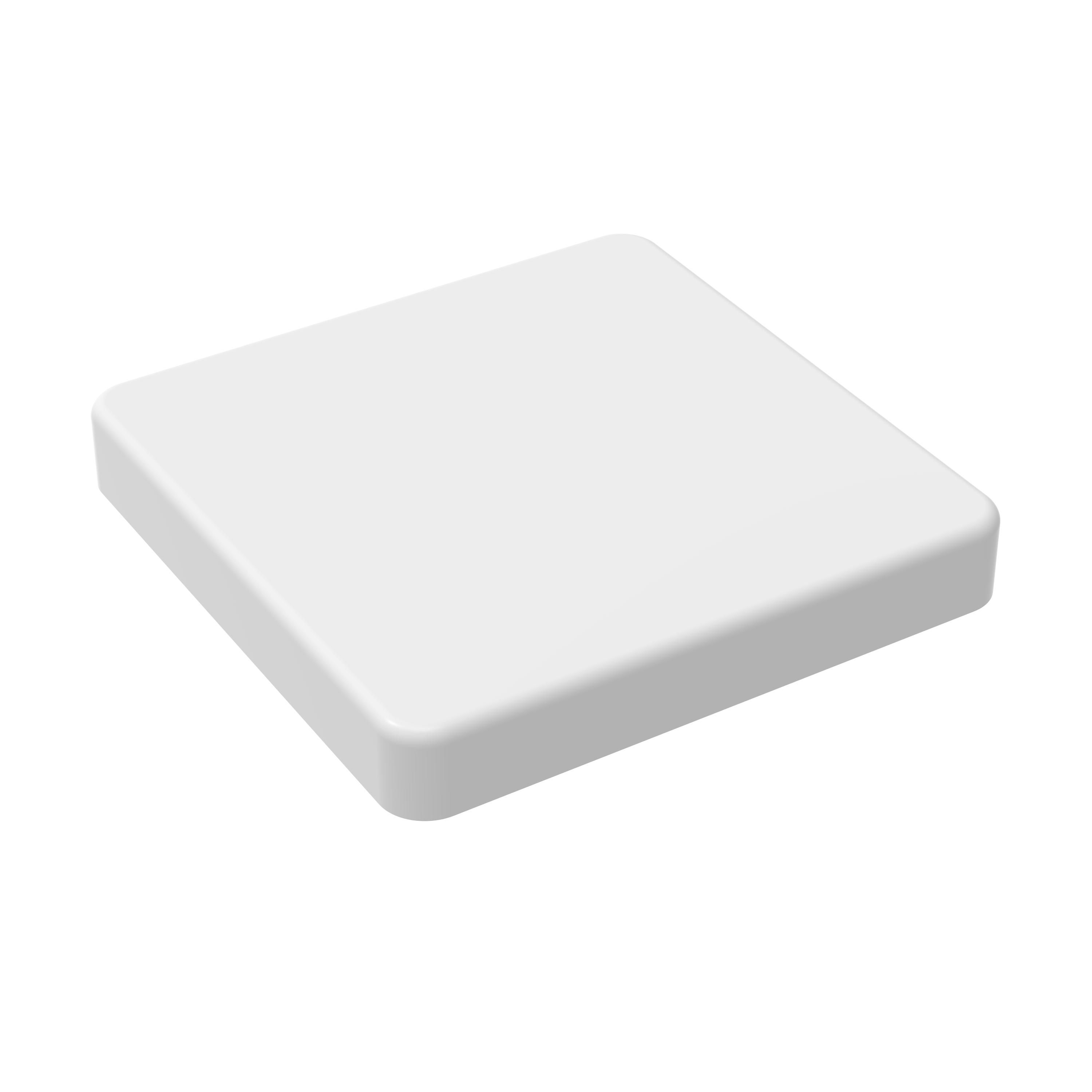 EL04011-1Magnet _Quadrat_ weiss