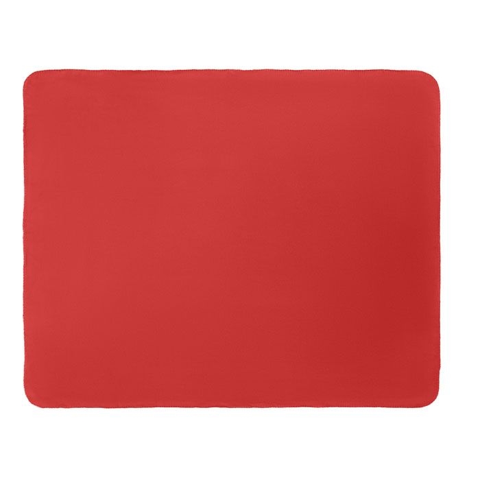 MO6805-05Bogda RPET-Polar Fleece-Decke_ Rot