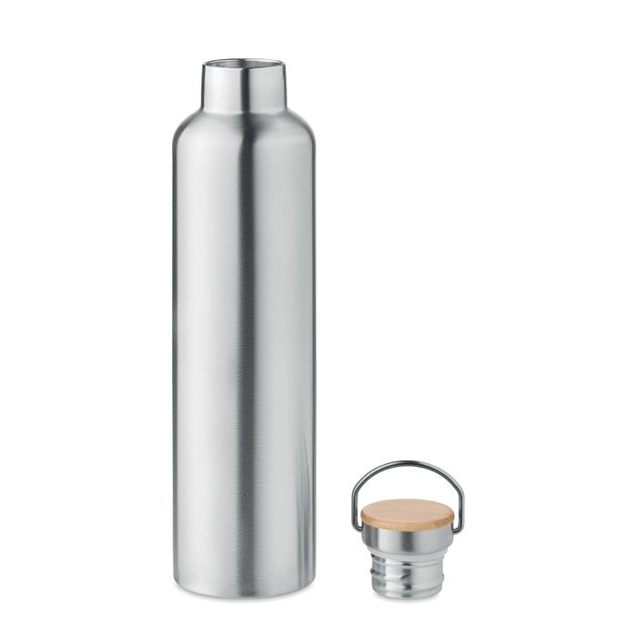 MO6373-16Helsinki Large Isolierflasche 1000 m l_ Mattsilber