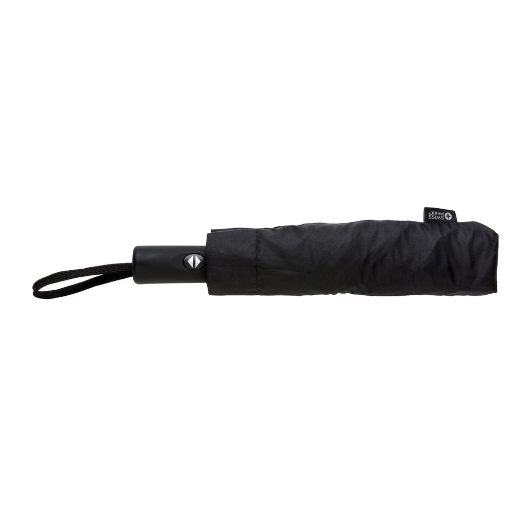 XDP850.46-1Swiss Peak AWARE™ 23_ faltbarer umgekehrter Regenschirm_ schwarz