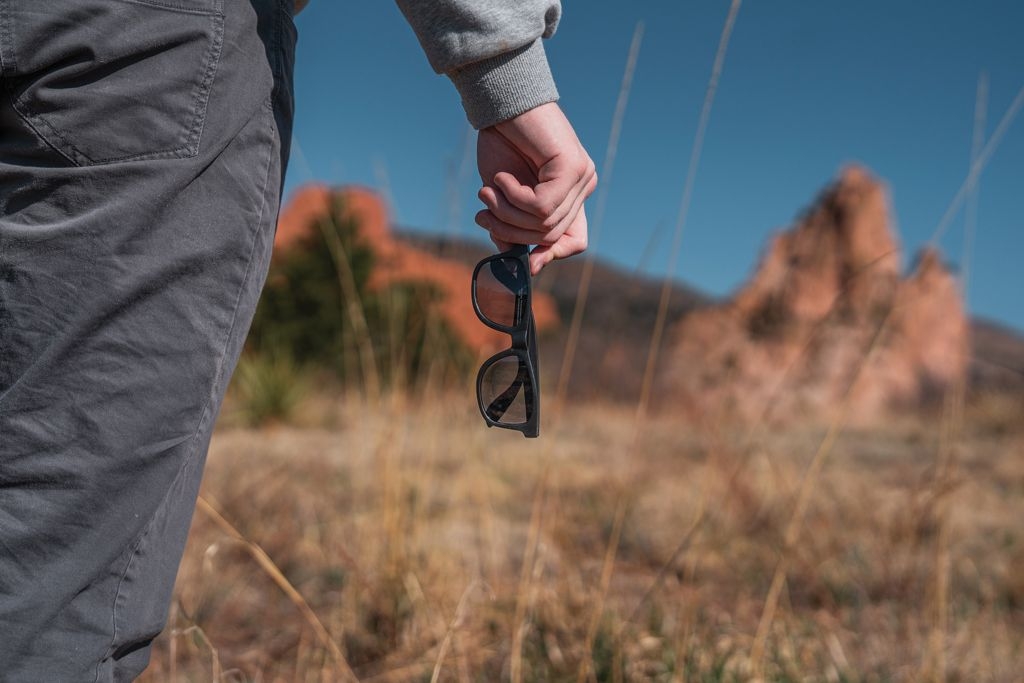 XDP453.89-1Sonnenbrille aus RCS recyceltem PP-Kunststoff_ schwarz