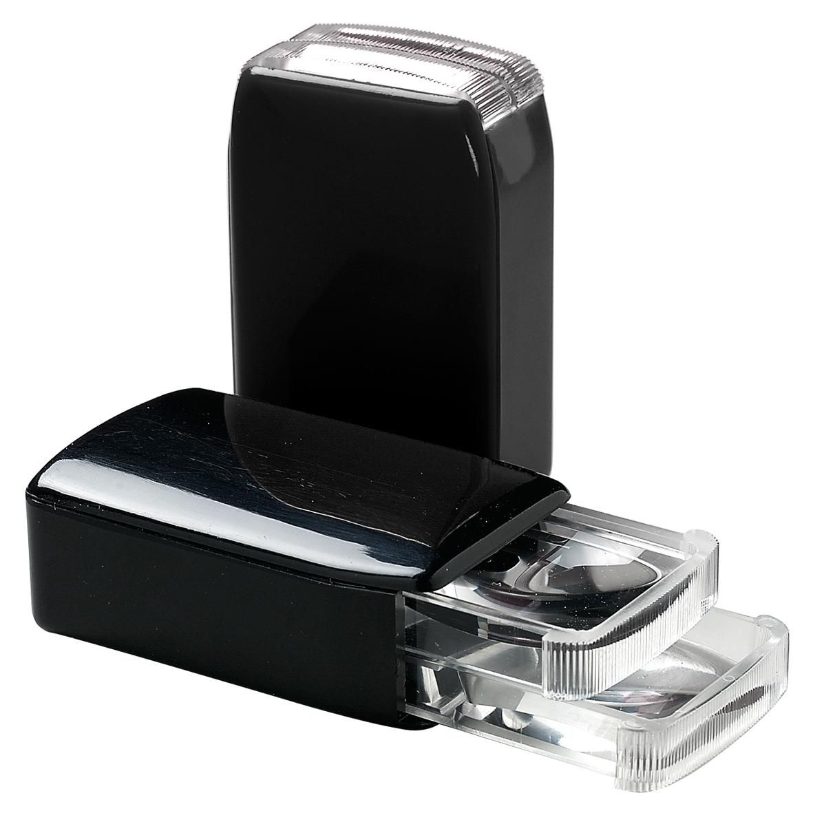 EL04267-2Lupe _Double 3 x_6 x_ schwarz