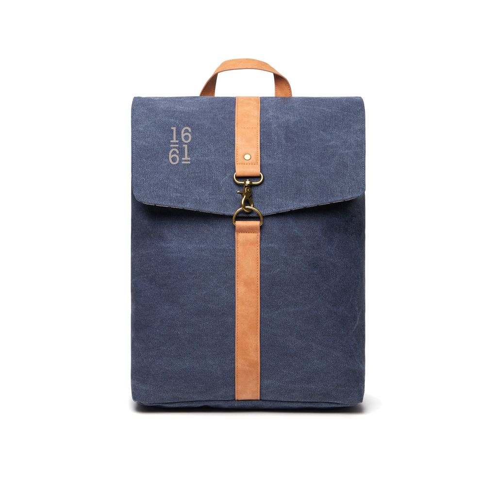 XDV52101-2VINGA Bosler Rucksack aus GRS recyceltem Canvas_ navy blau