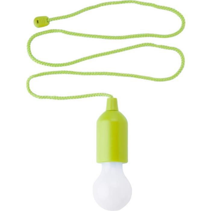 LED-Lampe aus ABS-Kunststoff Kirby, Limettengrün