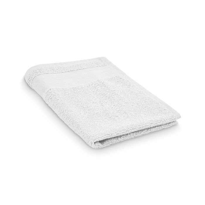 MO2764-06Island 30 Gaestehandtuch Baumwolle 30X50cm_ weiss