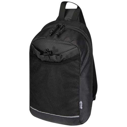 PF130101-3Nomad GRS-recycelte Umhaengetasche mit Trinkfunktion_ schwarz