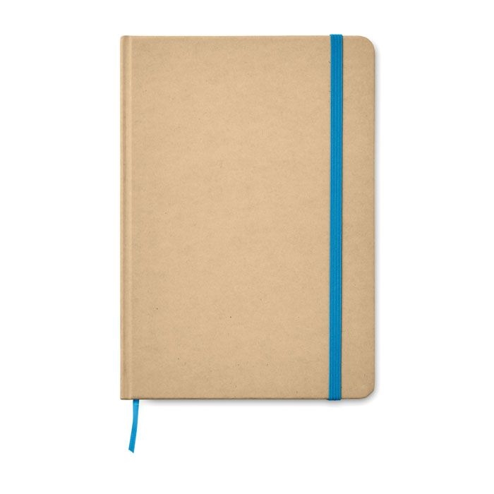 MO9684-04Everwrite DIN A5 Notizbuch recycelt_ blau