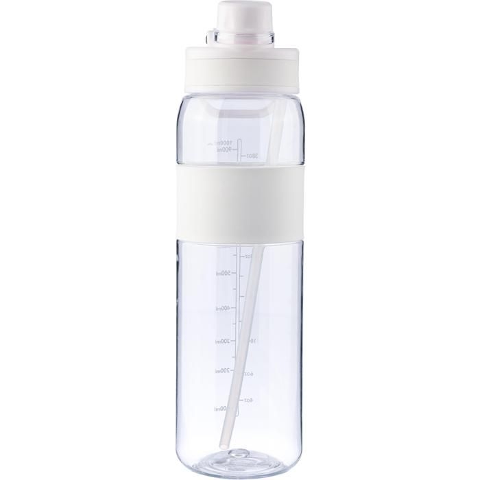 GI1271557-02Tritan Trinkflasche _900 ml_ Lyra_ weiss