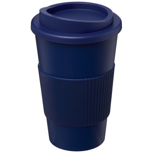 Americano® 350 ml Isolierbecher mit Schutzring, dunkelblau