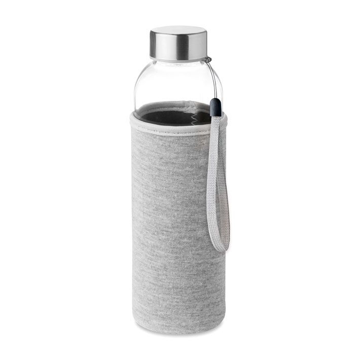 MO9358-07Utah Glass Trinkflasche Glas 500 ml_ Grau MO9358-07Utah Glass Trinkflasche Glas 500 ml_ Grau