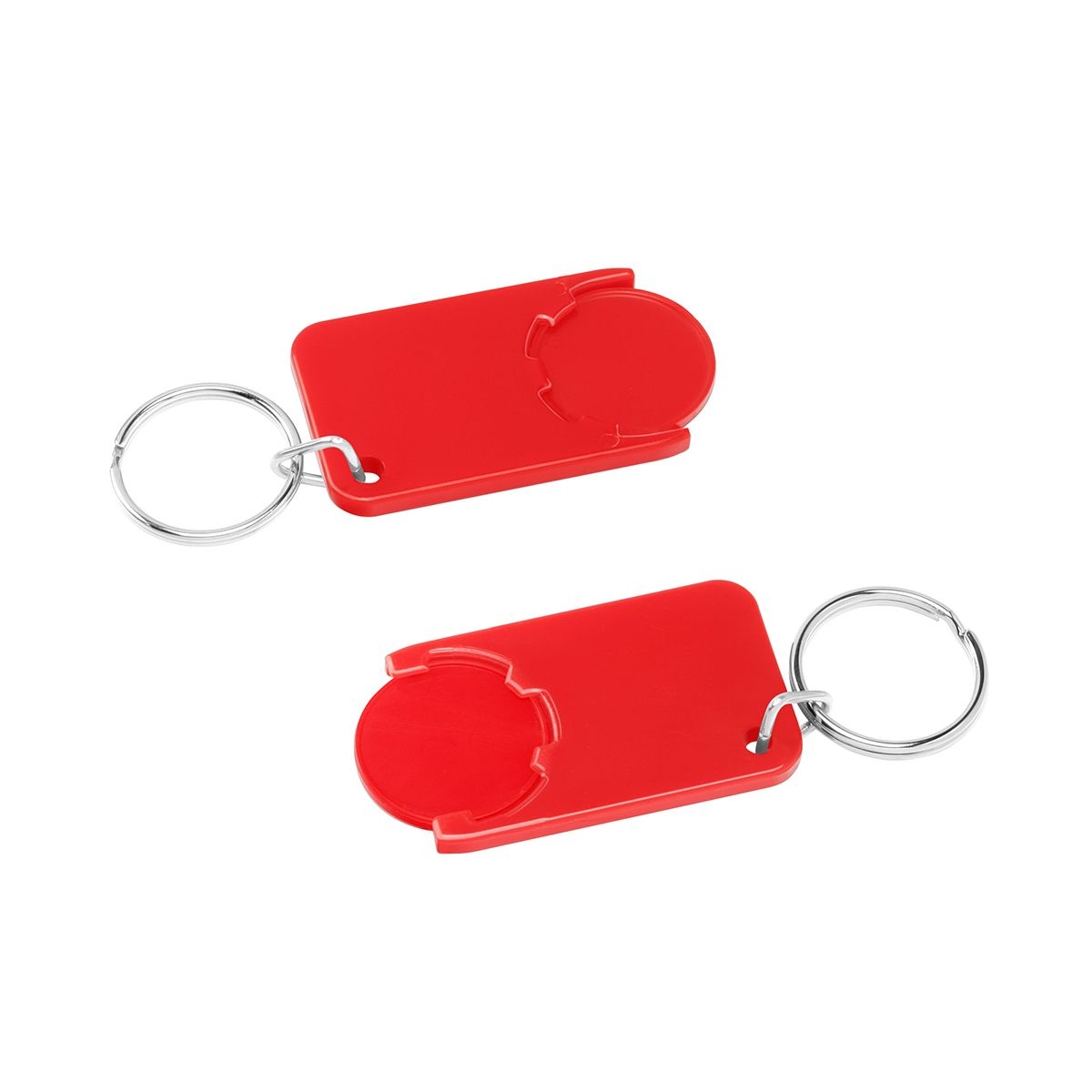 HE7454R-1-1Chiphalter mit 1€-Chip _Beta_ rot_ rot HE7454R-1-1Chiphalter mit 1€-Chip _Beta_ rot_ rot