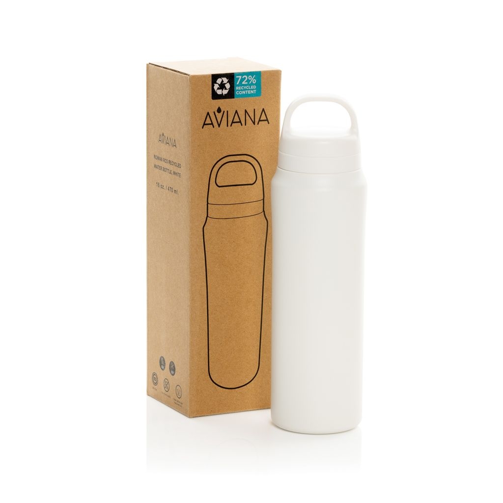 XD101952-119Aviana™ Rowan RCS recycelte Wasserflasche 470ml_ weiss