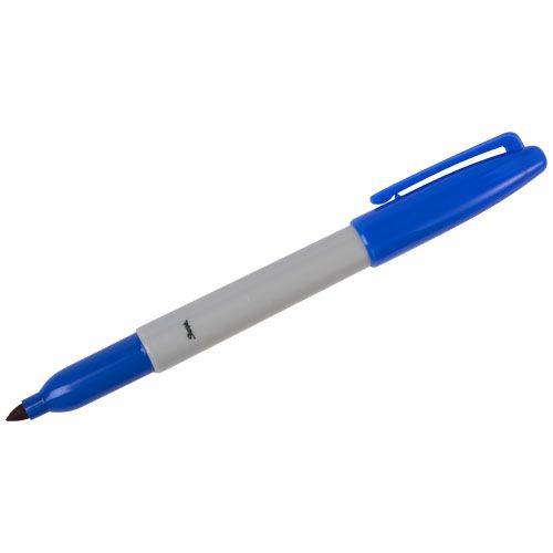 Sharpie® Textmarker, blau,weiß