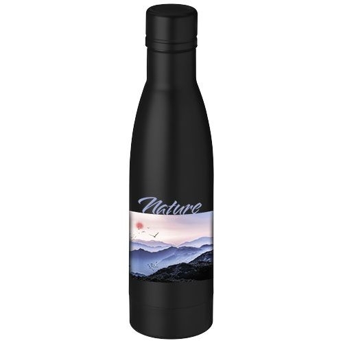 Vasa 500 ml Kupfer-Vakuum Isolierflasche, schwarz