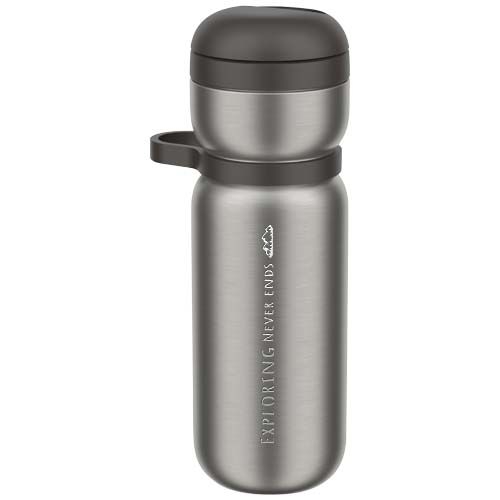 PF100910-3Mepal Twist 600 ml Thermo-Sportflasche_ schwarz