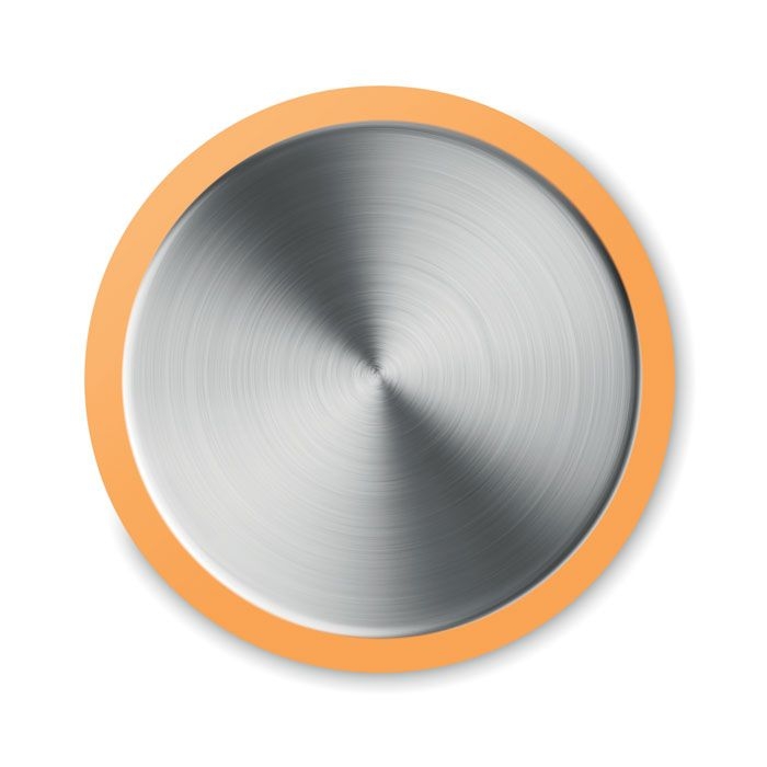 MO6237-29Glacier Rpet Trinkflasche RPET 600ml_ transparent orange