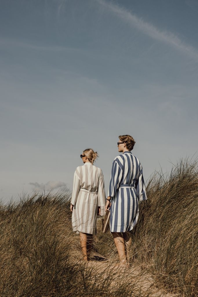 XDV41721-19SMVINGA Ornos GRS Hamam-Bademantel S_M_ beige