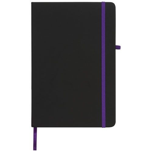 PF210208-4Noir A5 Notizbuch_ schwarz_lila