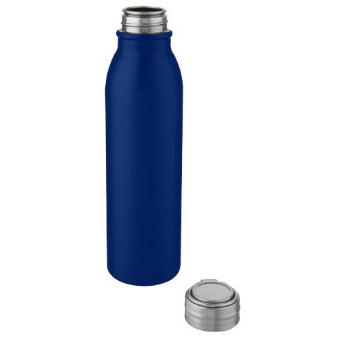 PF100678-2Harper 700 ml Sportflasche aus Edelstahl mit Metallschlaufe_ mittelblau