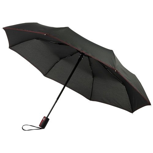 PF109144-1Stark-mini 21_ Vollautomatik Kompaktregenschirm_ rot