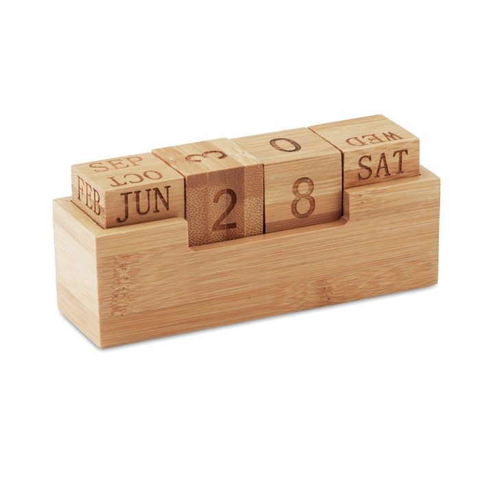 MO9404-40Karenda Kalender Bambus_ holz