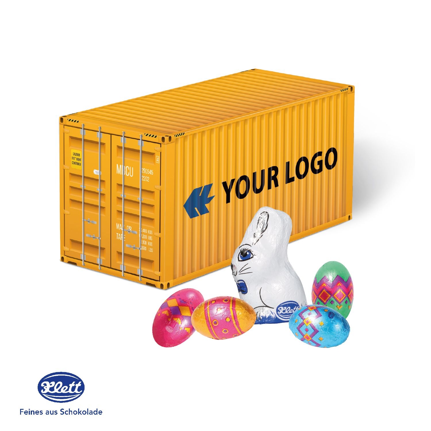 CD94718-013D Praesent Container Ostern mit Klett Schokoladenmischung_ Schokoladenmischung