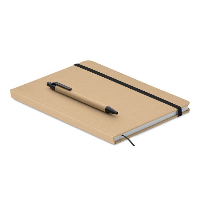 MO2396-03Caratil DIN A5-Notizbuch recy._ schwarz