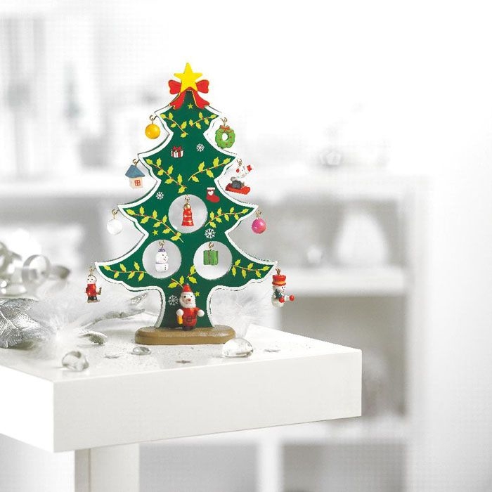 CX1278-09Woodtree Weihnachtsbaum aus Holz_ gruen