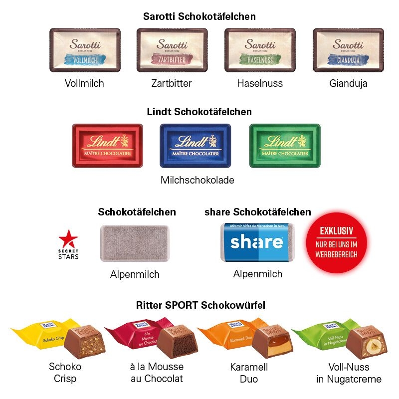 JG20091-2Adventskalender Transporter_ Lindt Schokotaefelchen_ Individuelles Motiv