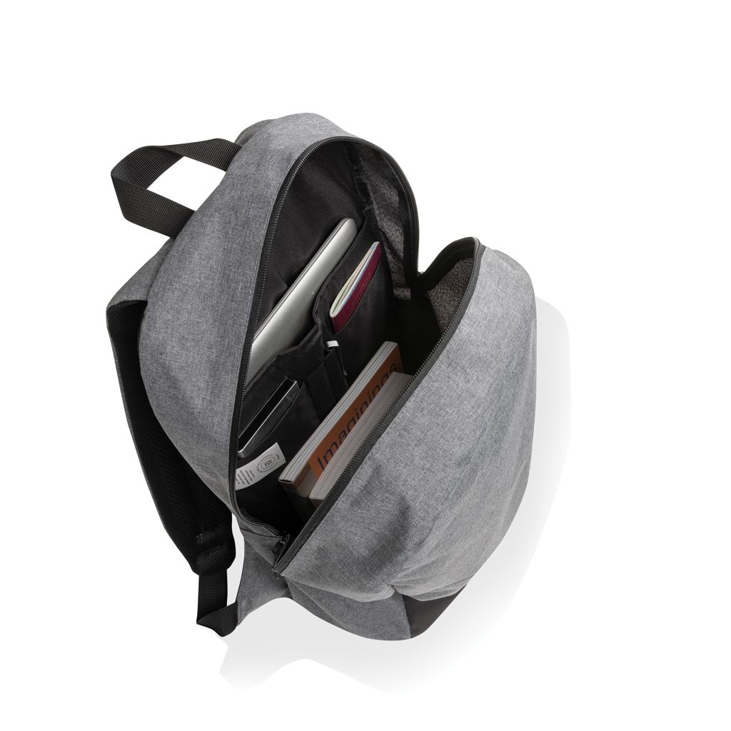 XDP763.25-2Kazu AWARE™ 15_6_ RPET Laptop-Rucksack_ grau
