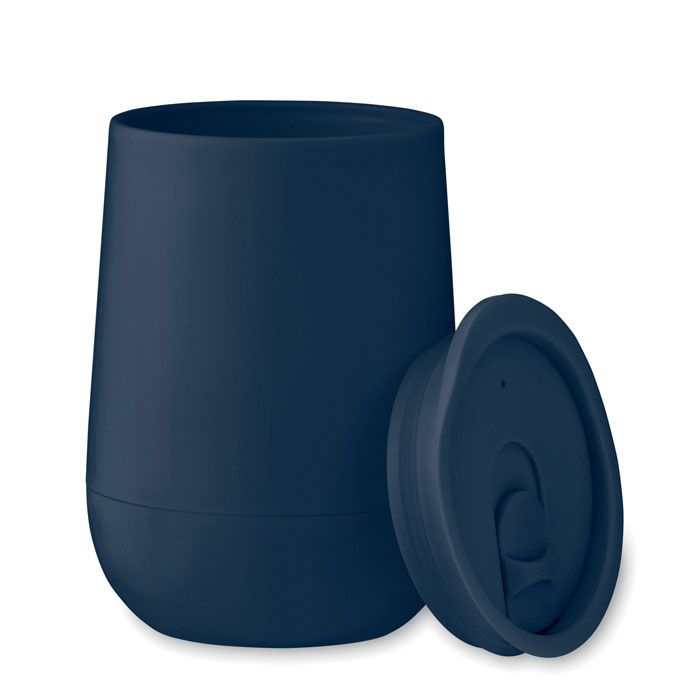 MO2444-85Go Doppelwandiger Becher 300ml_ marineblau