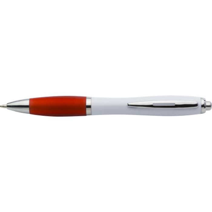 Kugelschreiber aus Kunststoff Swansea, Rot