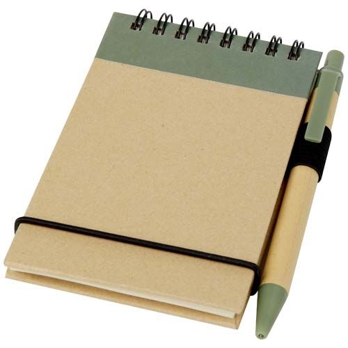 PF106269-4Zuse A7 Recycling Notizblock mit Stift_ heather gruen_natur PF106269-4Zuse A7 Recycling Notizblock mit Stift_ heather gruen_natur