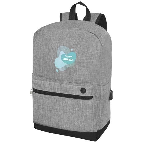 PF120511-2Hoss 15_6_ Business Laptop-Rucksack 16L_ heather mediumgrau