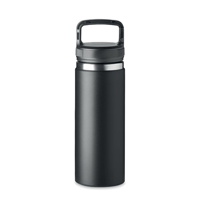 MO6772-03Cleo Doppelwandige Flasche 500 ml_ Schwarz