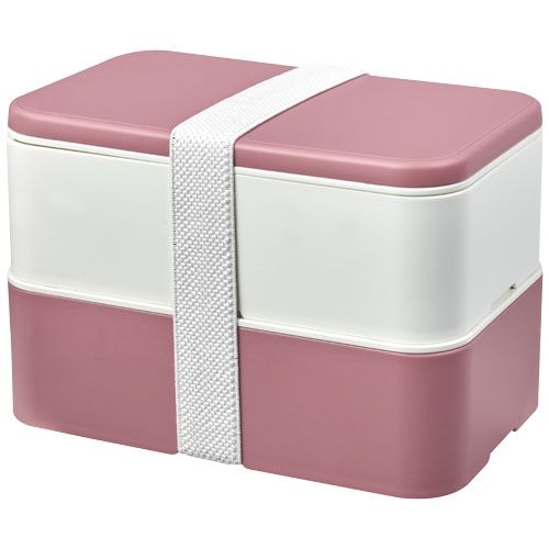 PF210182-8MIYO Renew 700_700 ml Doppel-Lunchbox_ rosa_elfenbeinweiss_weiss