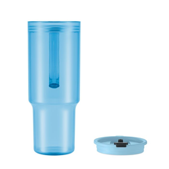 MO2964-52Mugora Trinkbecher RPET 1200ml_ transparent hellblau