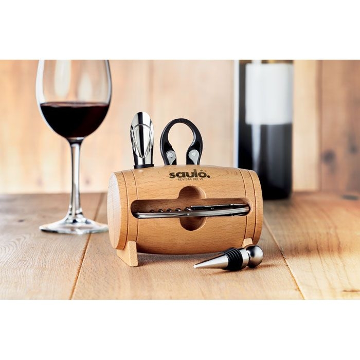 MO9523-40Werbeartikel Bota Weinset_ Holz