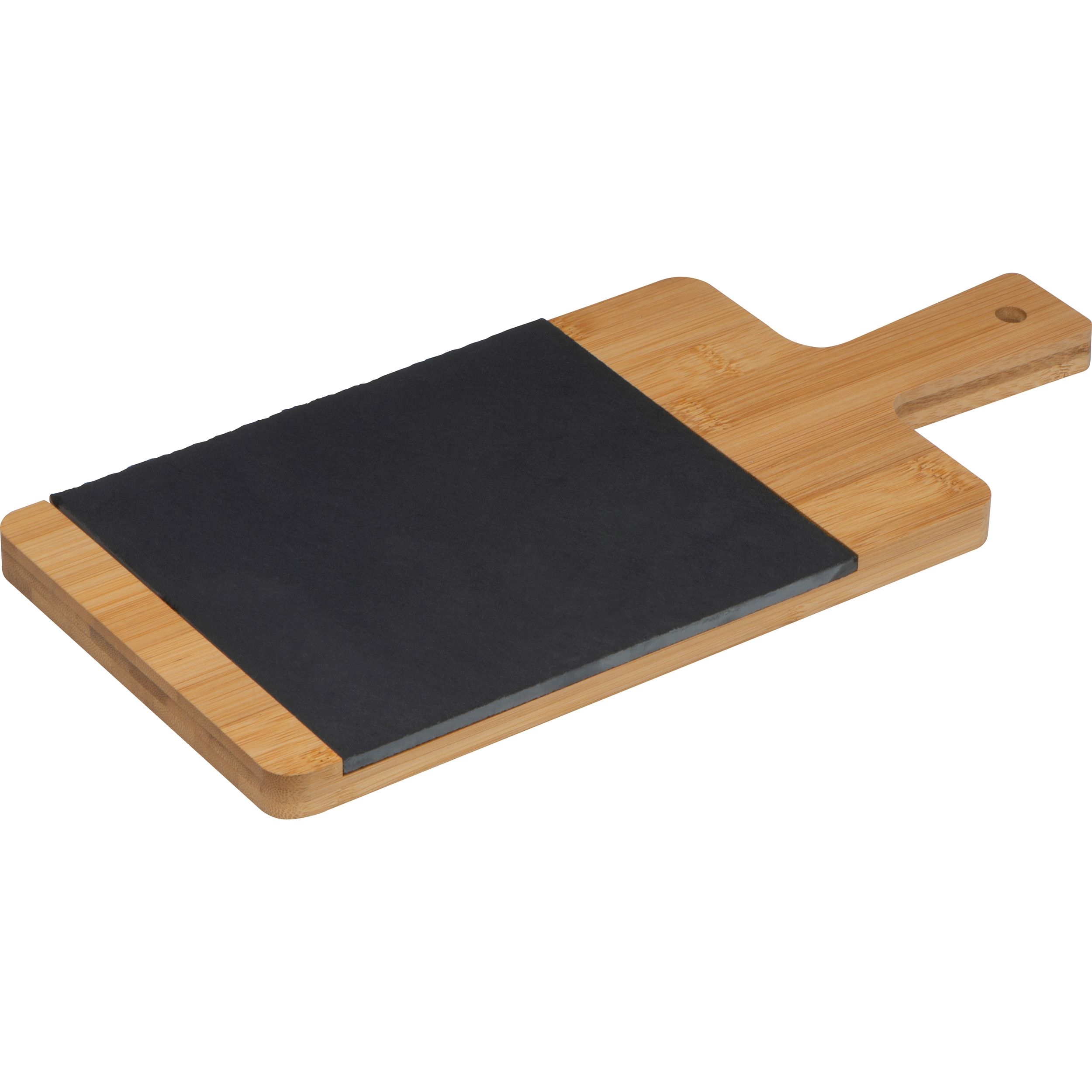 MA83864-13Bambusbrettchen mit Schieferplatte_ beige