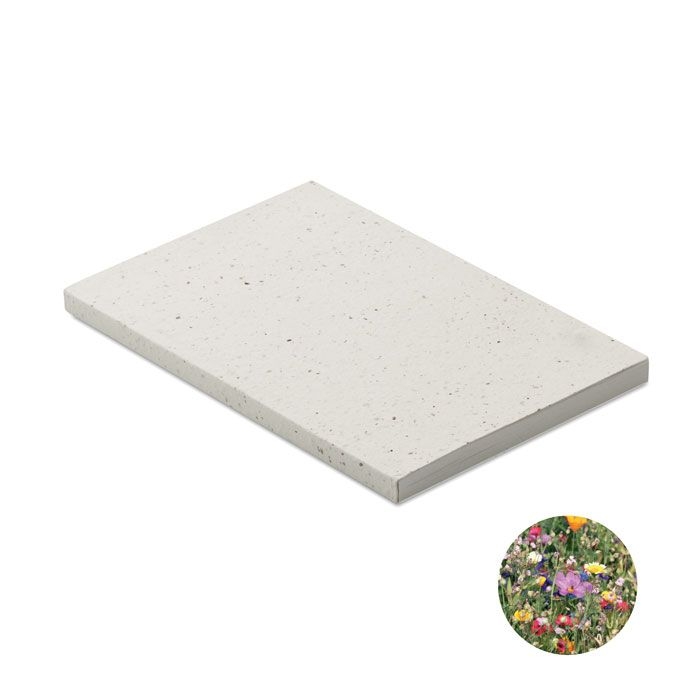 MO2082Seed Book DIN A5 Notizbuch Samenpapier