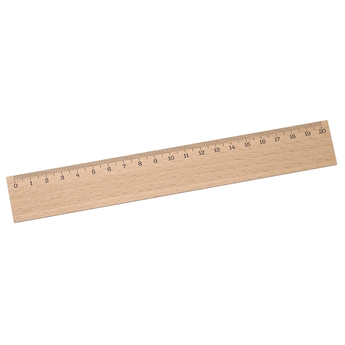 HE8616-S6Lineal Holz 20 cm_ beige
