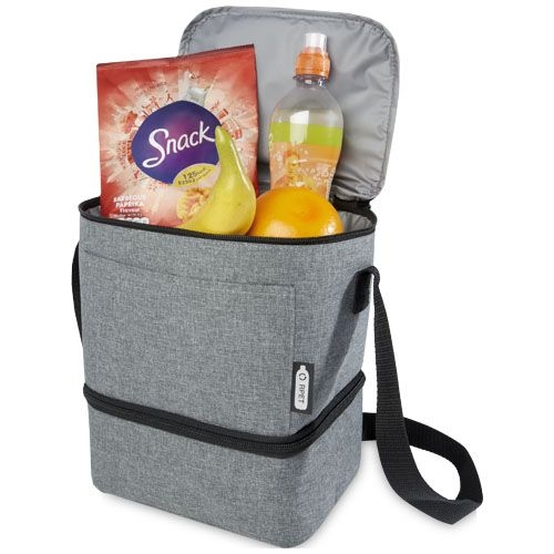 PF120615-1Tundra GRS rPET Lunch Kuehltasche fuer 9 Dosen 9L_ heather grau