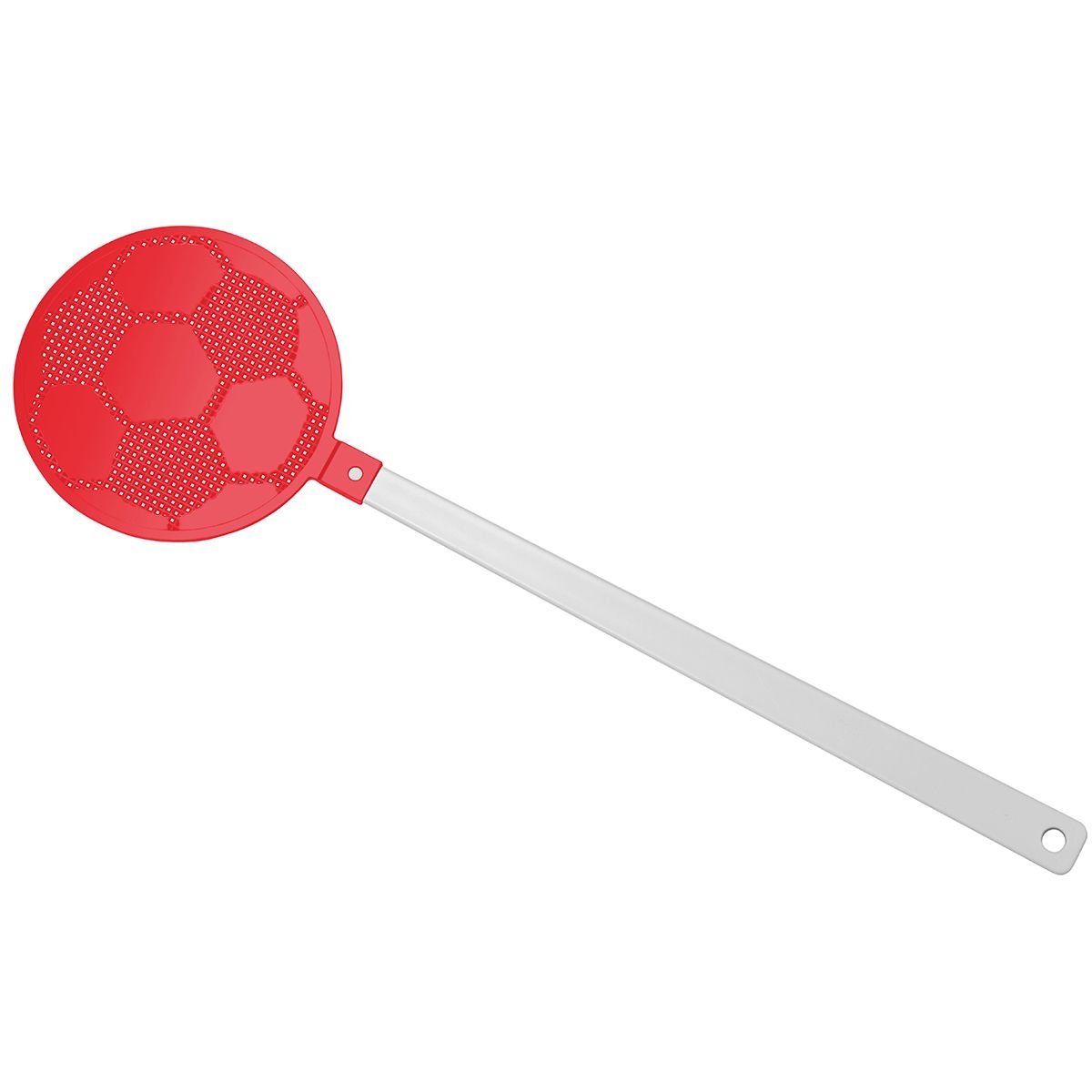 HE8410-0-1Fliegenklatsche _Fussball_ weiss_ rot HE8410-0-1Fliegenklatsche _Fussball_ weiss_ rot