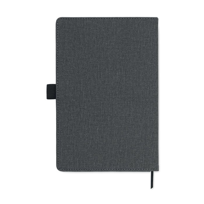 MO2285-15Cinco A5 notebook PU front pocket_ steingrau