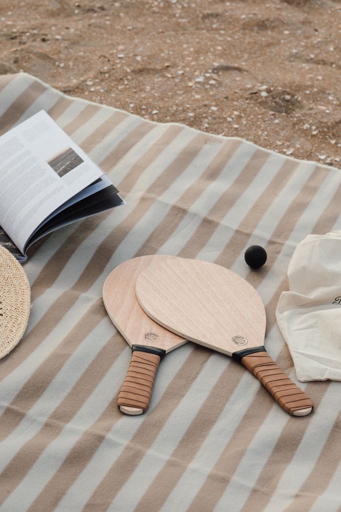 XDV453000-9Vinga Colos Beach-Tennis-Spiel_ braun