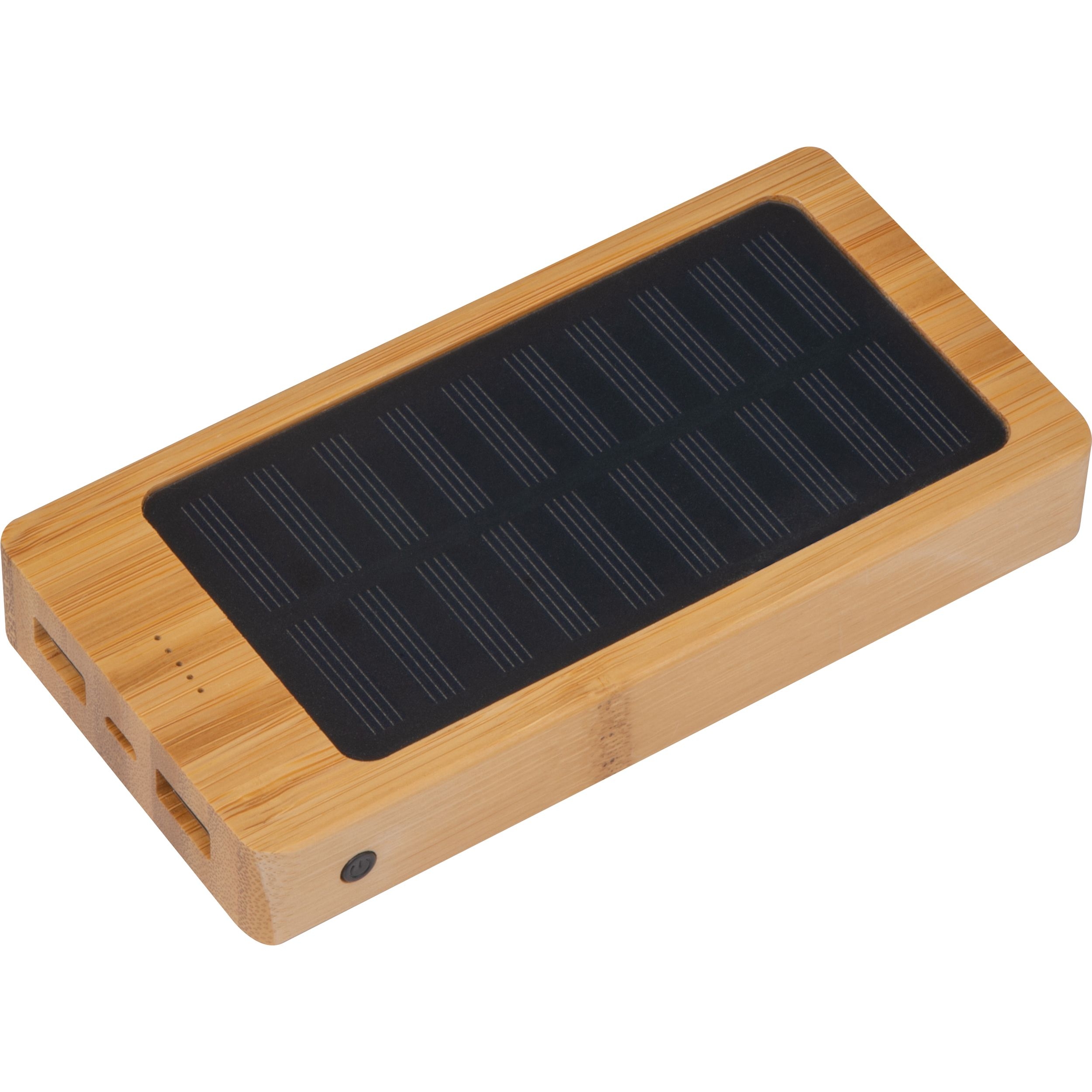 MA32563-13Solar Powerbank aus Bambus mit 8.000 mAh_ beige