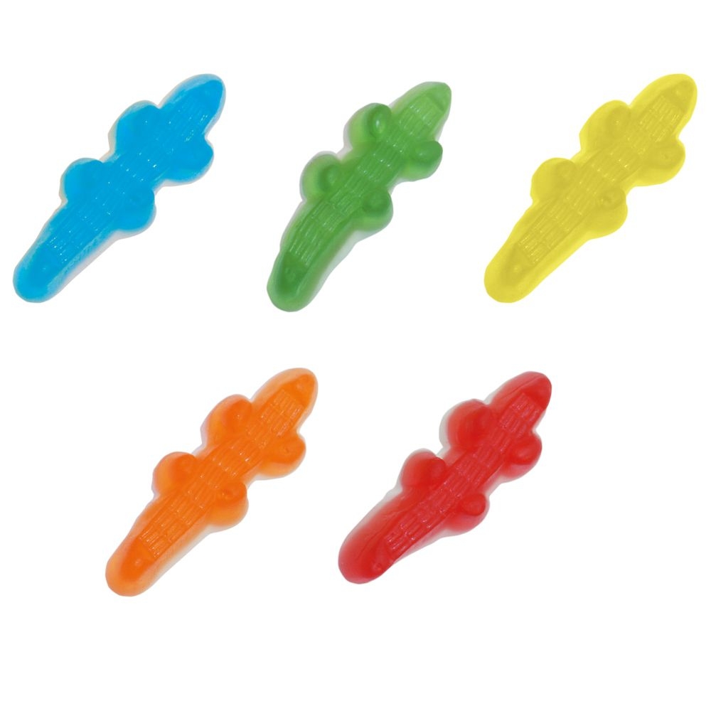 SW0791-1HARIBO Croco Werbetuete_HARIBO Croco_ weisse Folie