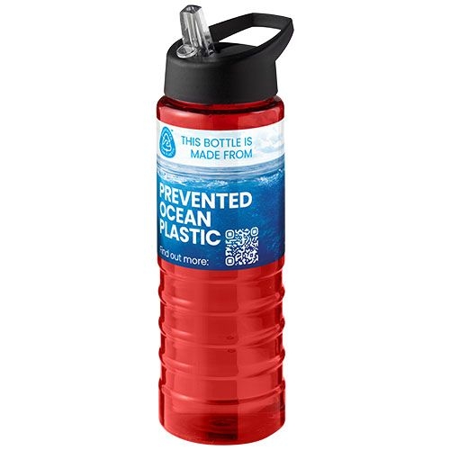 PF210482-7H2O Active® Eco Treble 750 ml Sportflasche mit Stuelpdeckel_ rot_schwarz