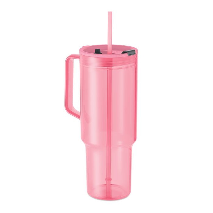 MO2964-31Mugora Trinkbecher RPET 1200ml_ transparent pink